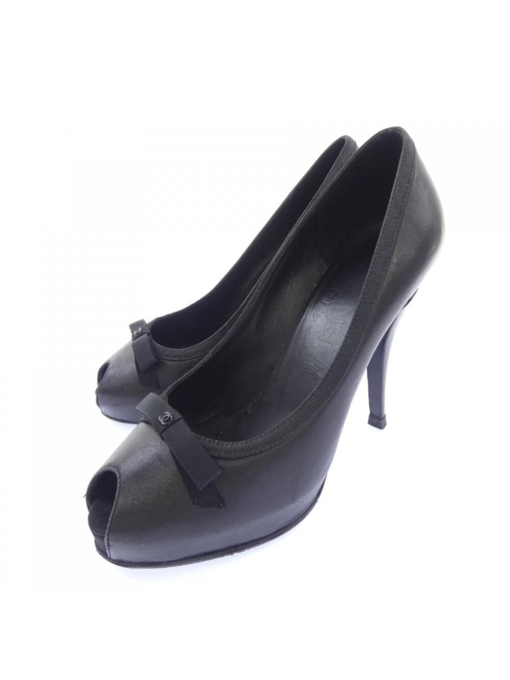 ★SOLD★ Chanel Sandals Black - Picture 3 of 6